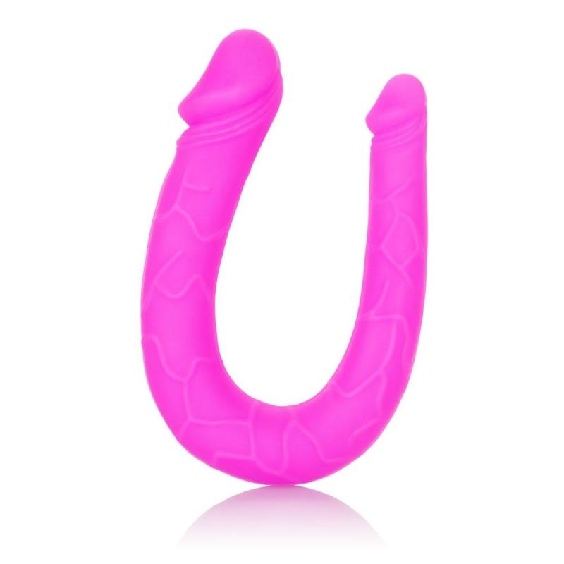 Silicone Double Dong Ac/dc Dong - Pink SE0311702