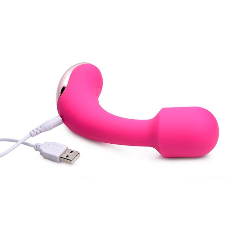 Silicone G Spot Wand - Magenta - Vibrators