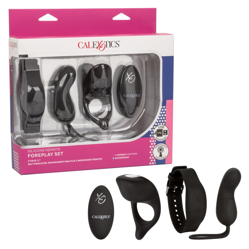 Silicone Remote Foreplay Set - Kits