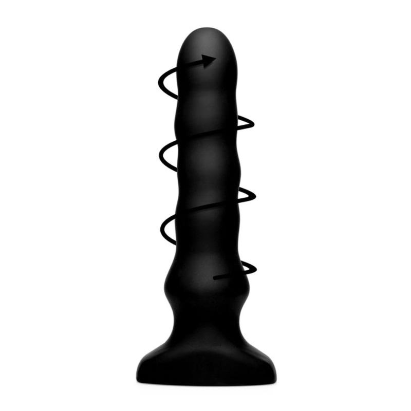 Silicone Vibrating & Squirming Plug With Remote Control TP-AF947