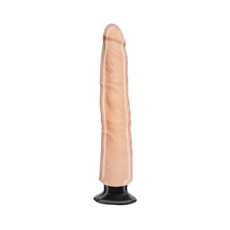 Skinsations Vibrating 8 Inch Dong - Heat Wave HTP2966