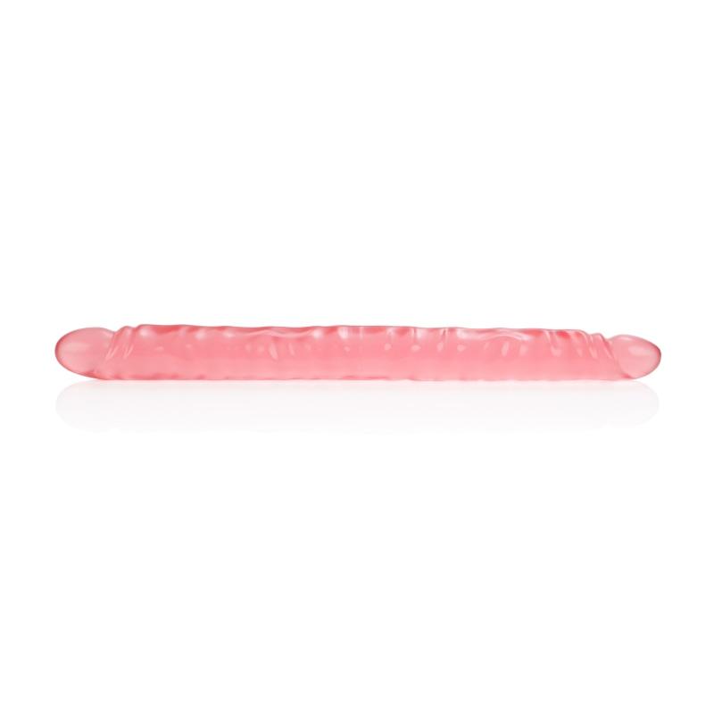 Slim Jim Duo 17 Inches Veined Super Slim Dong - Translucence SE0281902