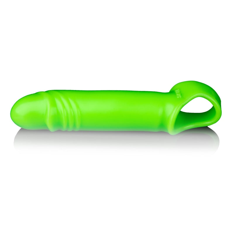 Smooth Stretchy Penis Sleeve - Glow in the Dark - Penis Extension & Sleeves