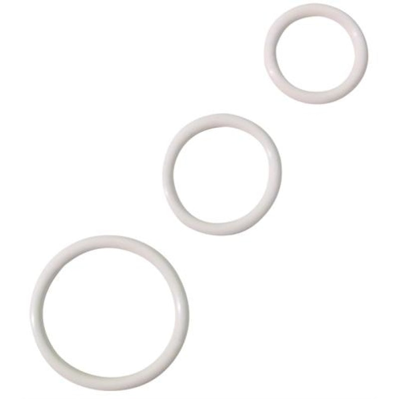 Soft C Ring Set - White BSPR-09