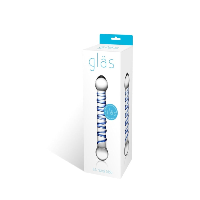 Spiral 6 Glass Dildo GLAS-150
