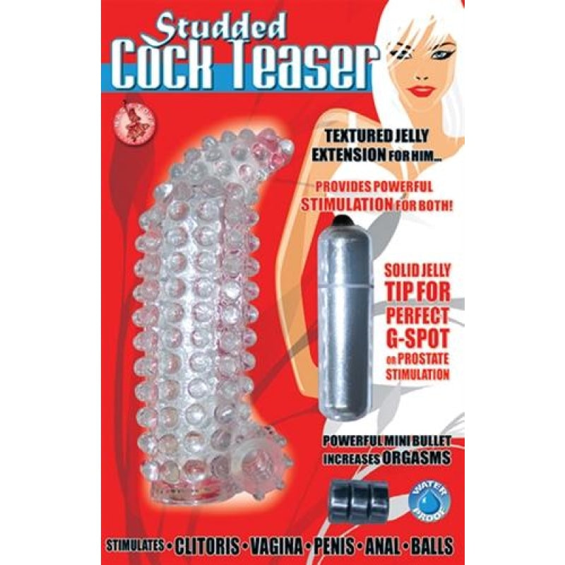Studded Cock Teaser - Clear NW2032