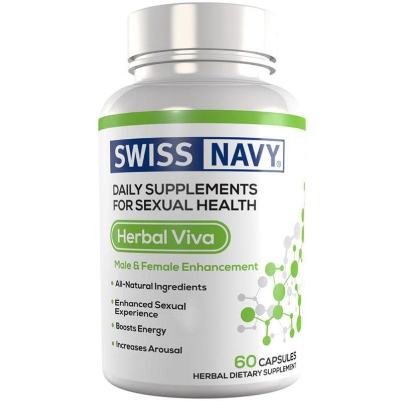 Swiss Navy Herbal Viva Him & Her Enchancement  60 Ct MD-SNHV60