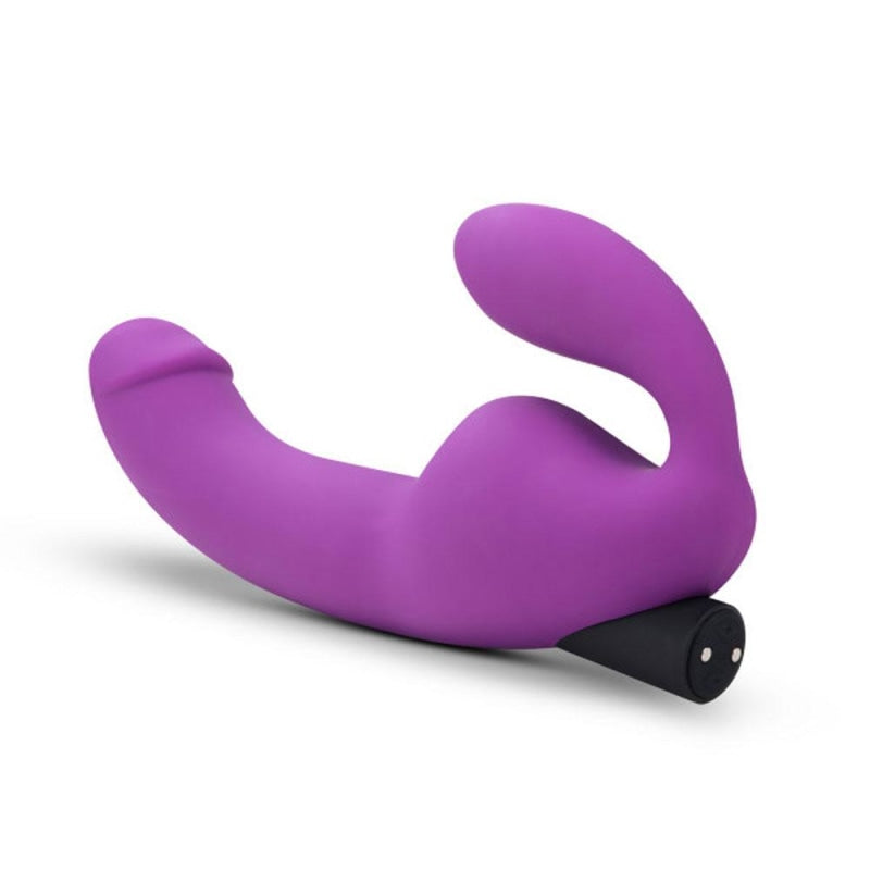 Temptasia - Cyrus - Strapless Silicone Dildo - Purple - Harnesses & Strap-Ons