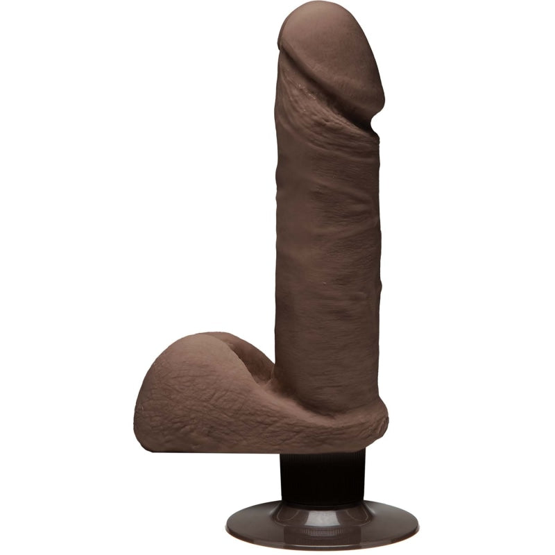 The D - Perfect D Vibrating 7 - Chocolate DJ1701-03-CD