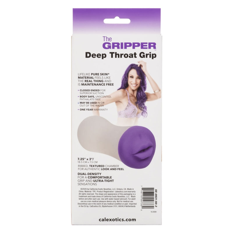 The Gripper Deep Throat Grip - Masturbation Aids for Males