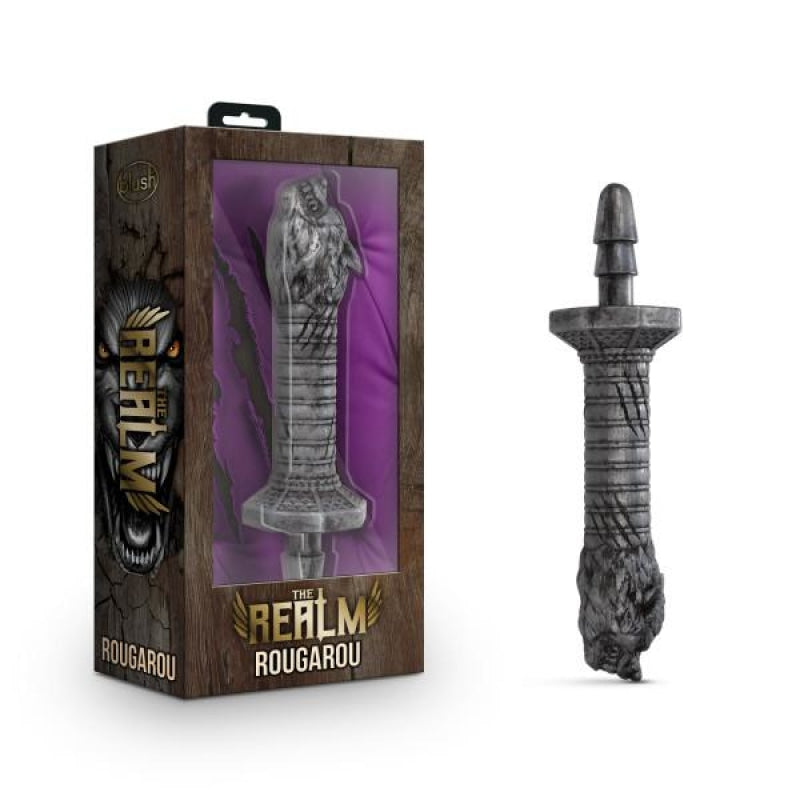 The Realm - Rougarou - Lock on Werewolf Handle - Steel - Dildos & Dongs