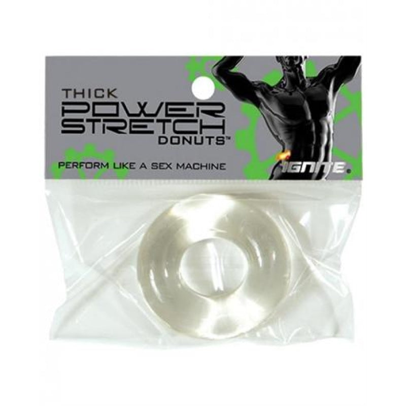 Thick Power Stretch Donuts - Clear SI-95111