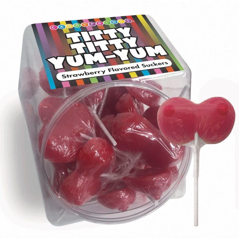 Titty Titty Yum Yum - 48 Count Bowl - Displays-Bowls & Wall Displays