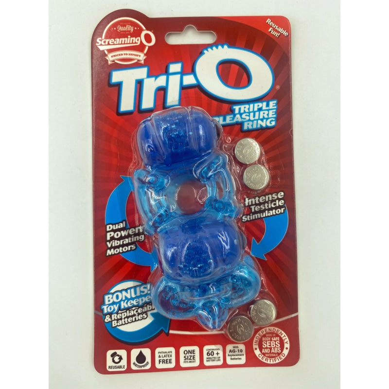 Tri-O - Blue - Each - Cockrings