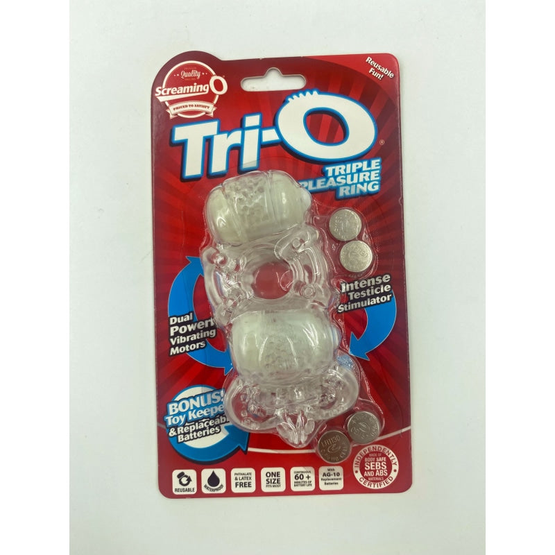 Tri-O - Clear - Each - Cockrings