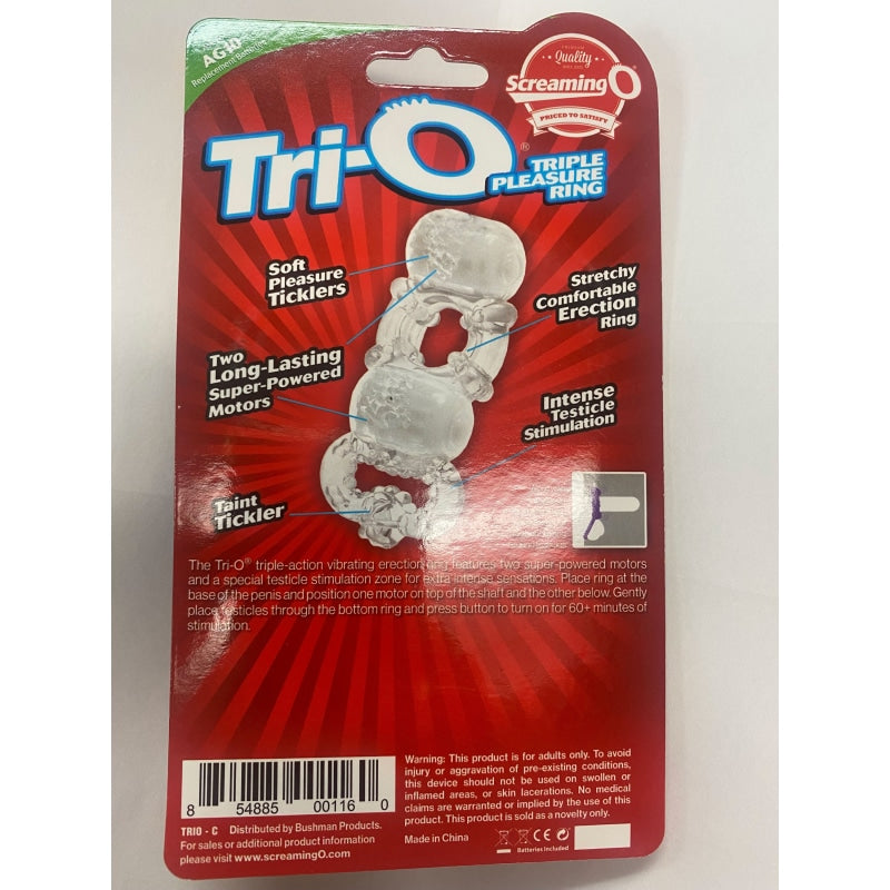 Tri-O - Clear - Each - Cockrings