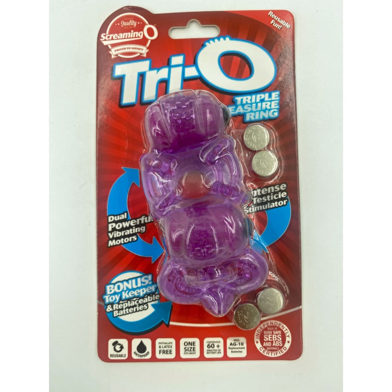 Tri-O - Purple- Each - Cockrings