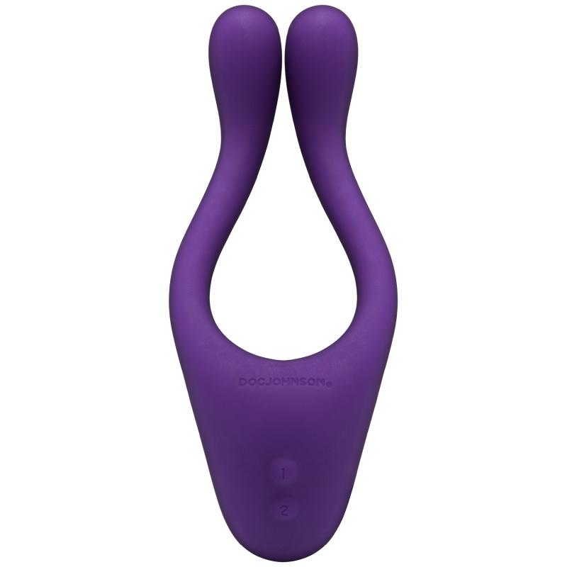 Tryst Multi Erogenous Zone Silicone Massager - Purple DJ0990-06-BX