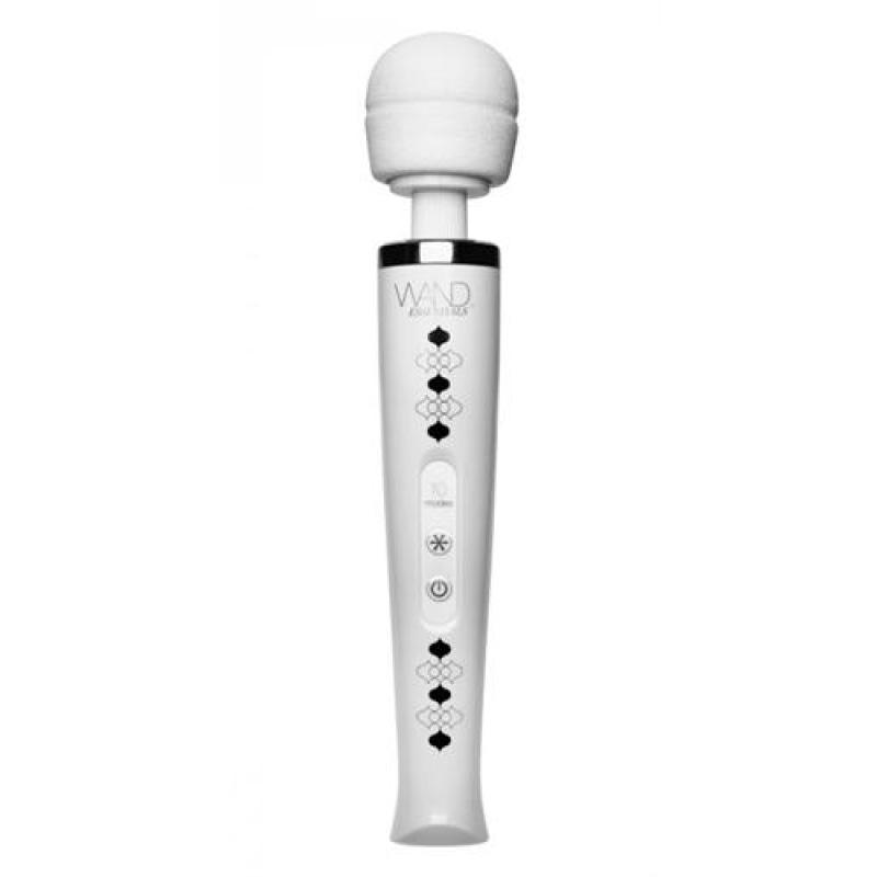 Utopia 10 Function Cordless Rechargeable Wand Massager - White WE-AD834