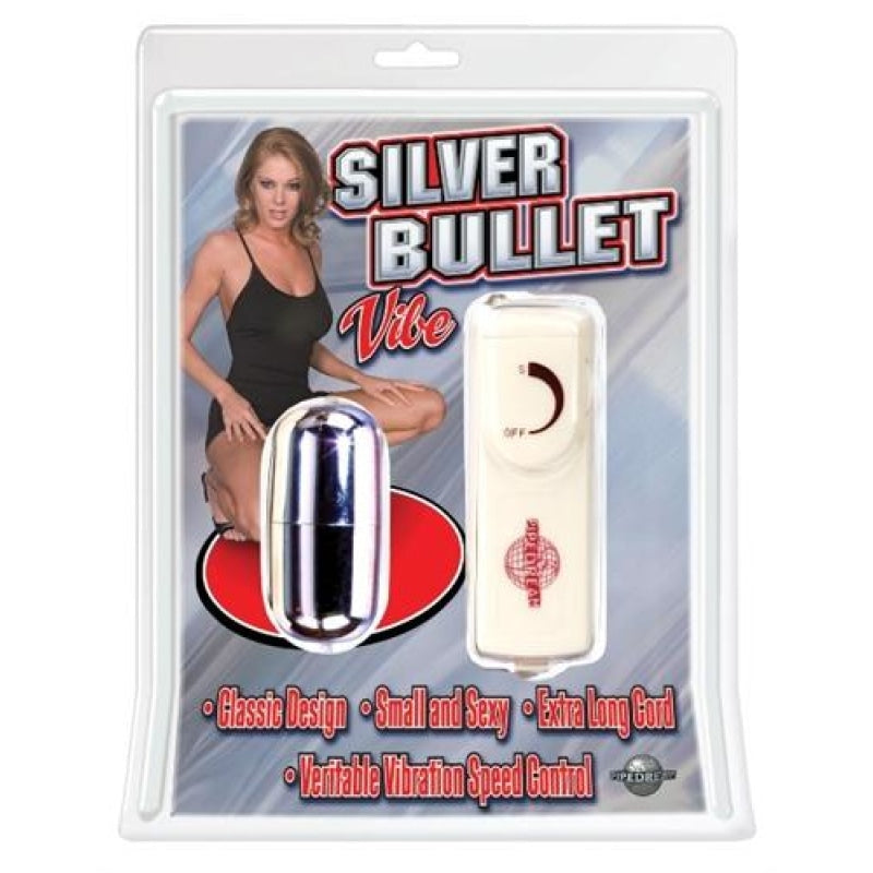 Vibrating Silver Egg (Carded) PD2651-26