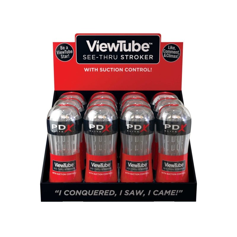 Viewtube Stroker Display - 12 Count