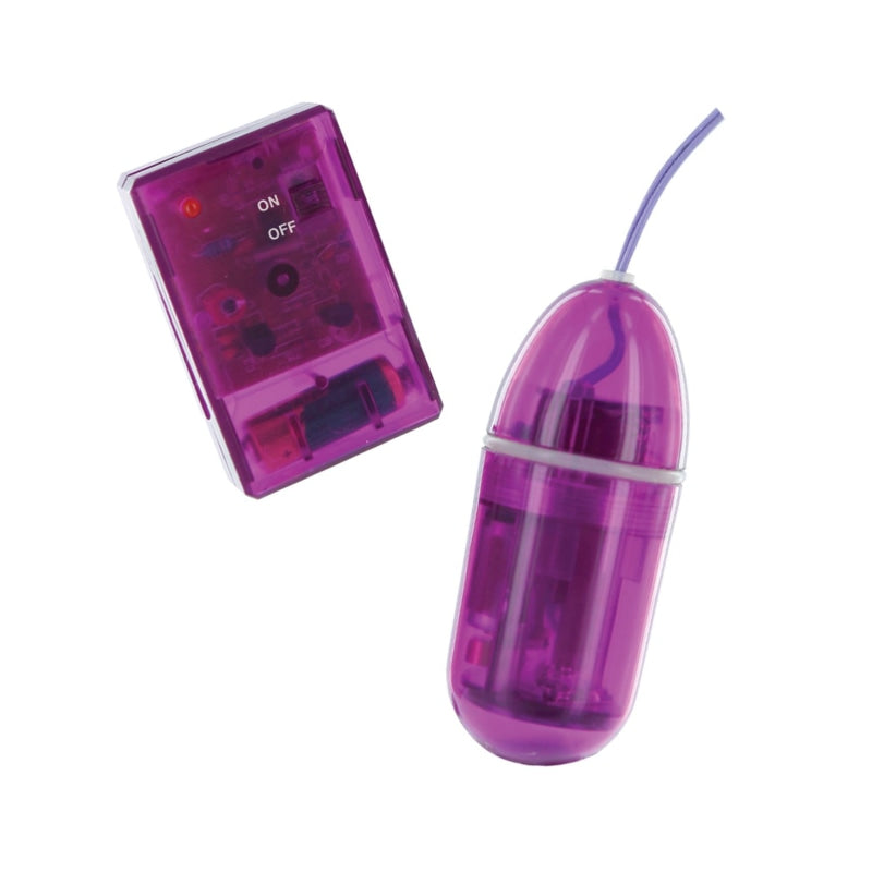 Waterproof Remote Control Bullet - Purple PD2670-12