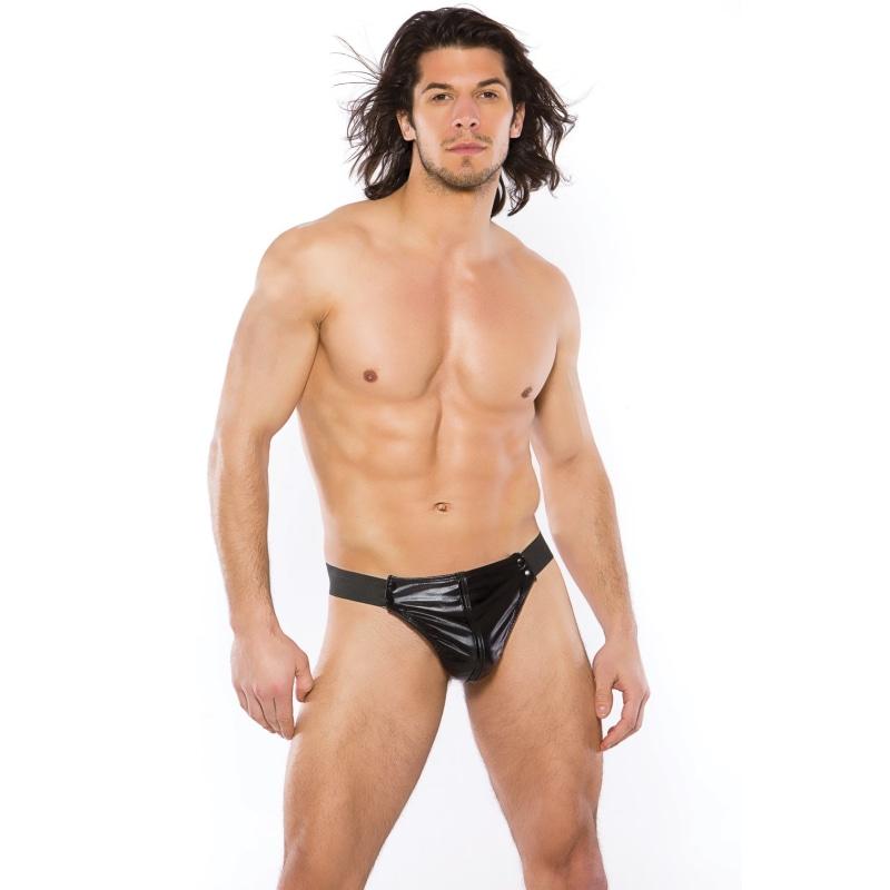 Wet Look Thong - One Size ALR-24-1042Z