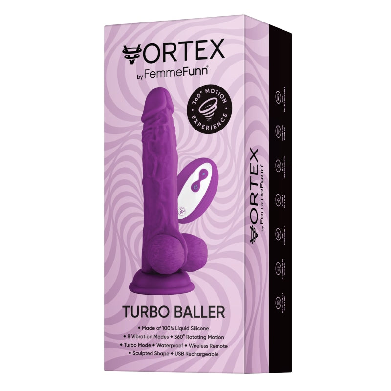 Wireless Turbo Baller - Purple - Vibrators
