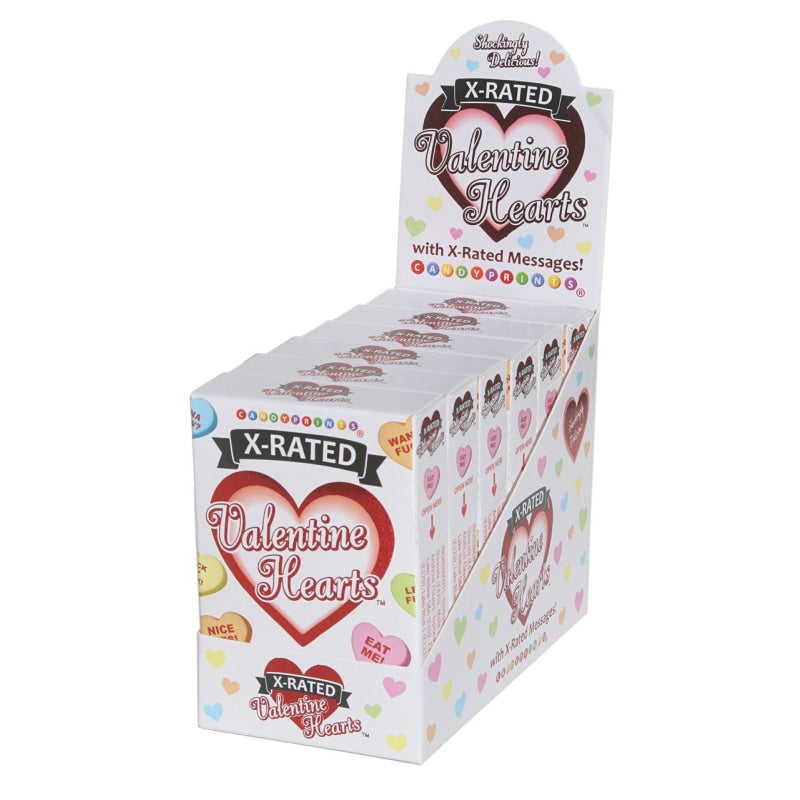 X-Rated Valentine's Heart Candy - 6 Count Display CP-2746