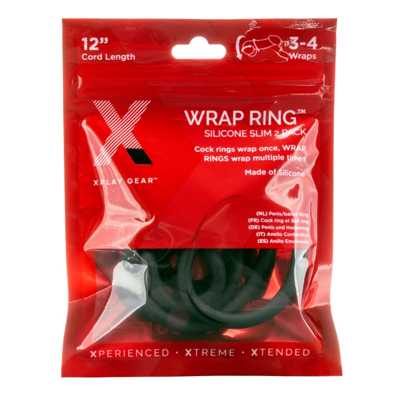 Xplay Silicone 12 Inch Thin Wrap Ring - Cockrings